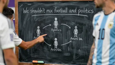 Argentina's Lionel Scaloni: 'We shouldn't mix football and politics'
