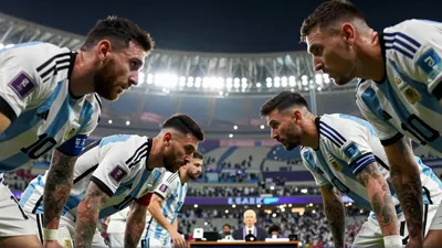 Argentina's Lucky Blue Kit for England Showdown