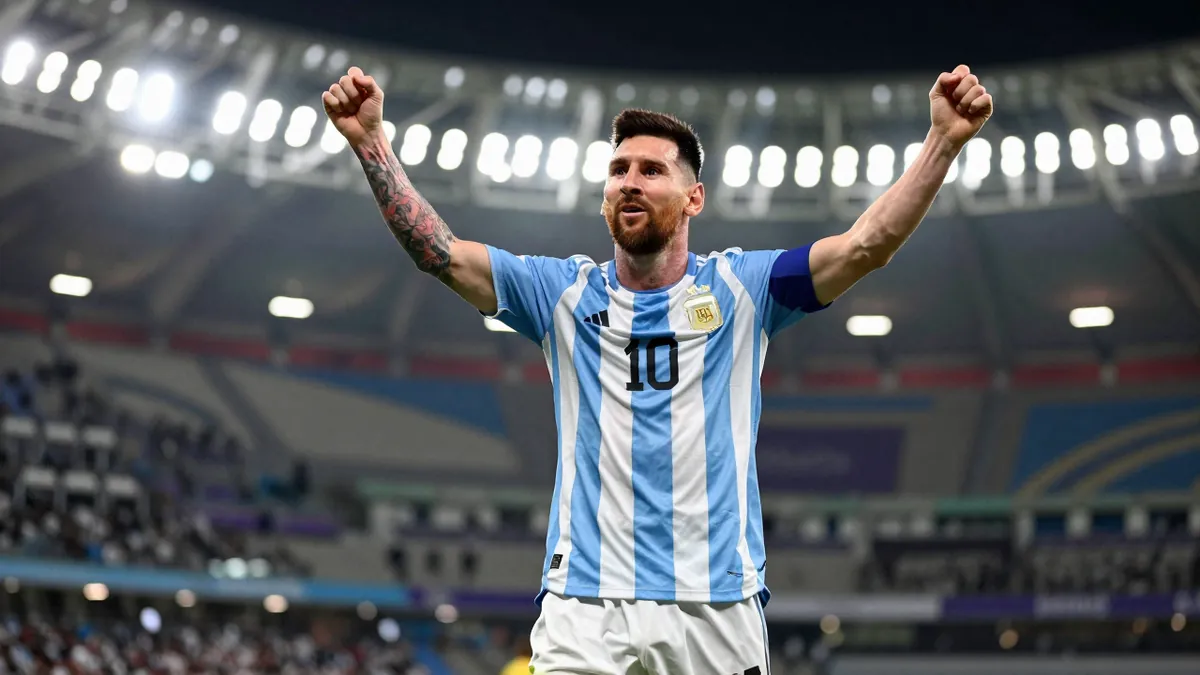 Argentina marks England defeat with special football day